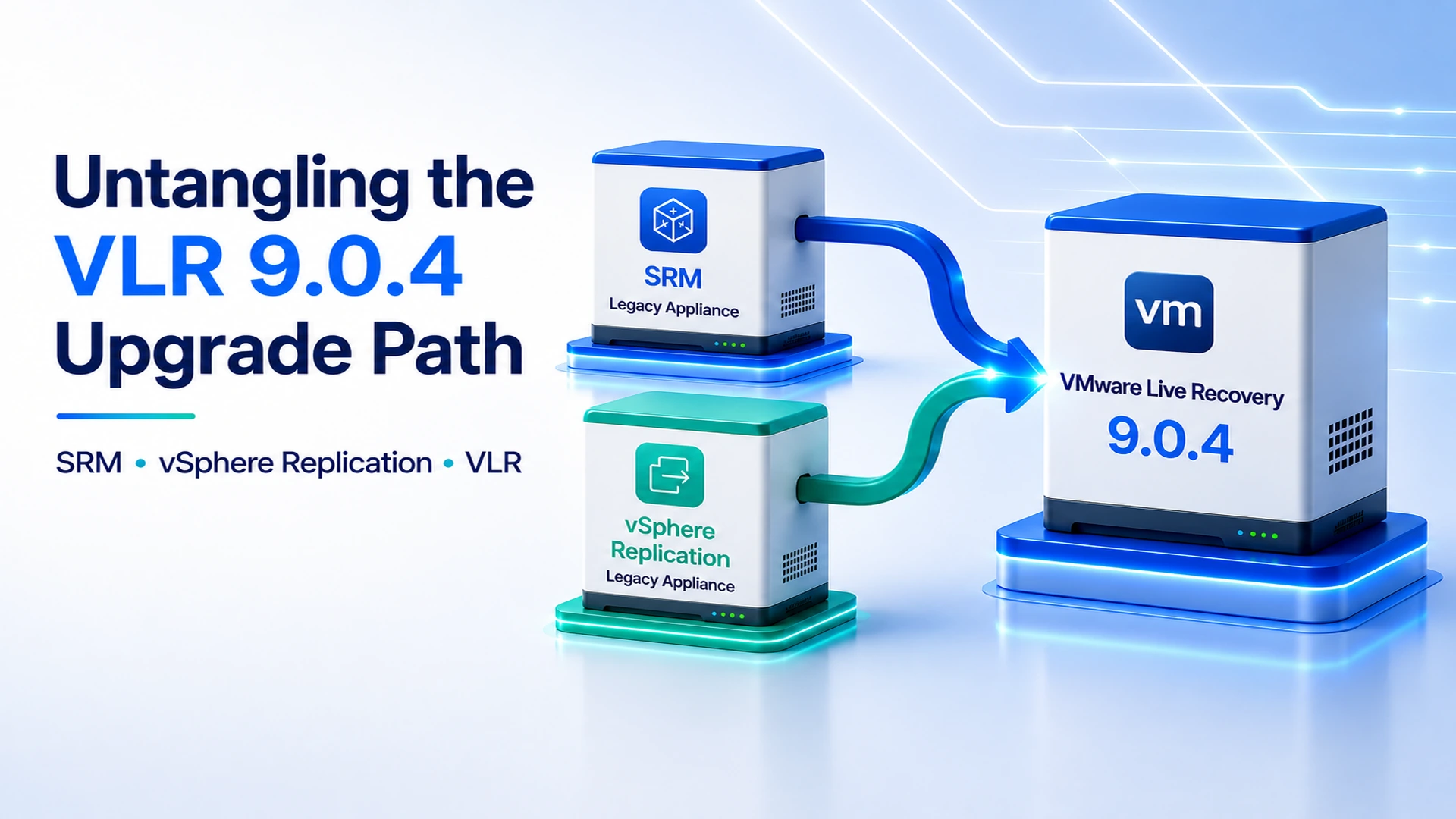 SRM, vSphere Replication, and VLR: Untangling the 9.0.4 Upgrade Path